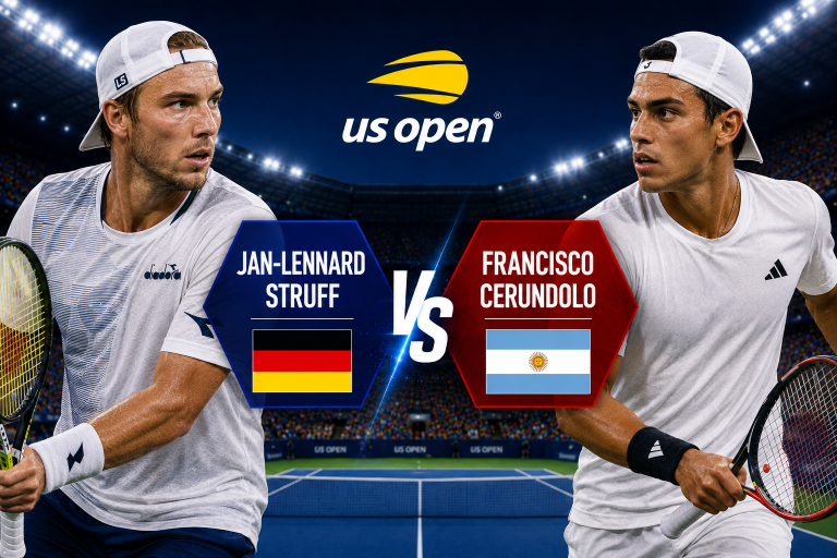 Jan-Lennard Struff vs Francisco Cerundolo US Open Prediction
