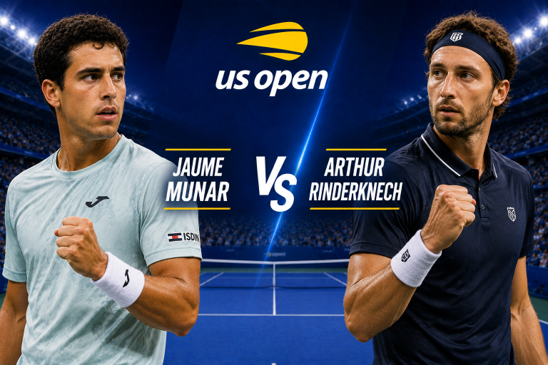 Jaume Munar vs Arthur Rinderknech US Open Prediction