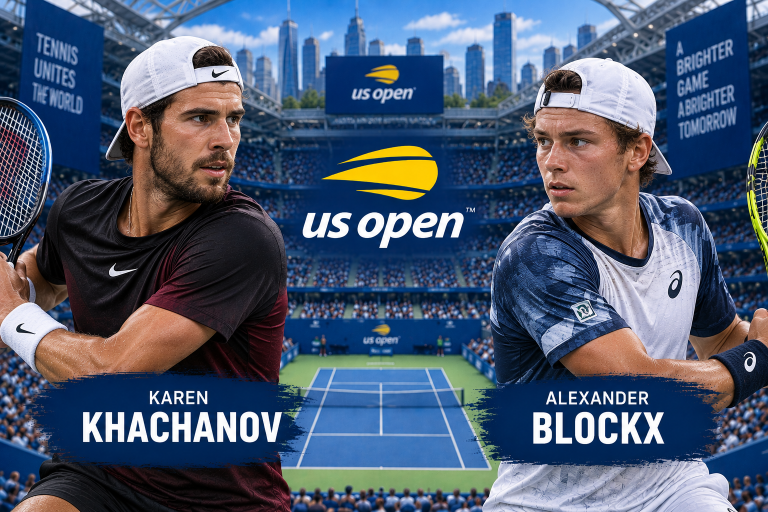 Karen Khachanov vs Alexander Blockx US Open Prediction