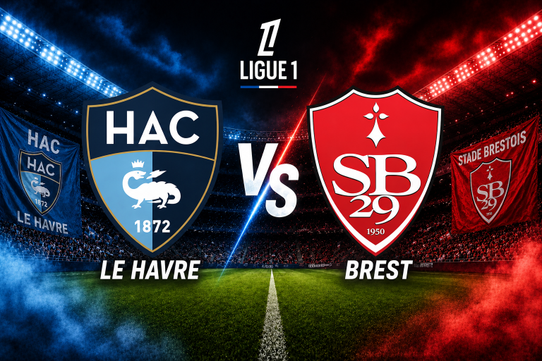 Le Havre vs Brest France Ligue 1 Prediction