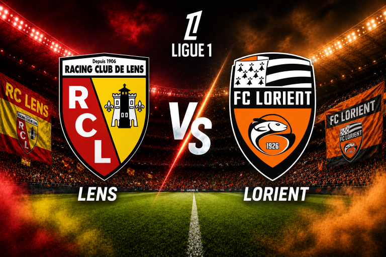 Lens vs Lorient France Ligue 1 Prediction