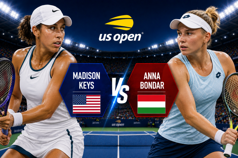 Madison Keys vs Anna Bondar US Open Prediction