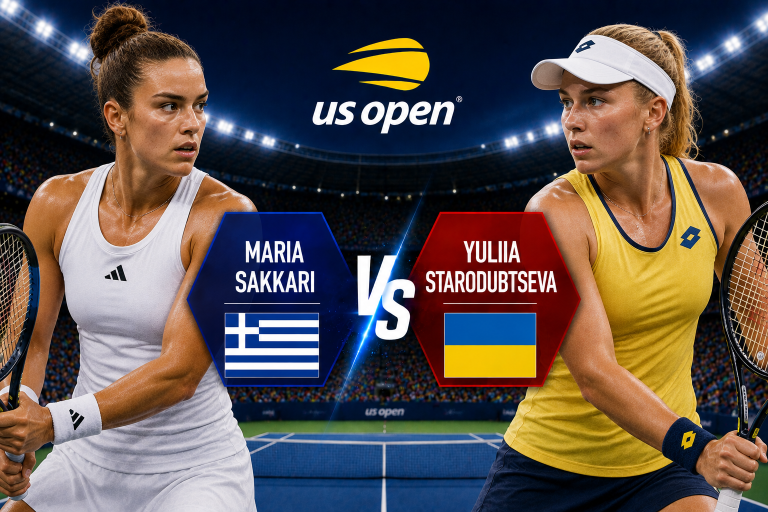 Maria Sakkari vs Yuliia Starodubtseva US Open Prediction