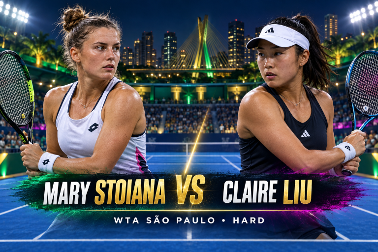 Mary Stoiana vs Claire Liu, WTA São Paulo, Hard