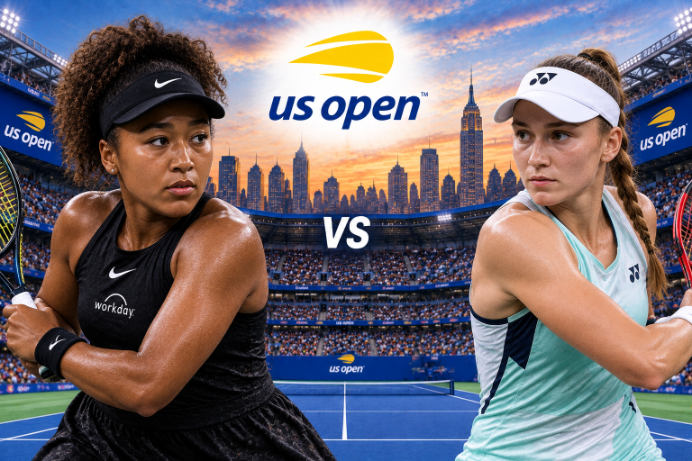Naomi Osaka vs Elena Rybakina US Open Prediction