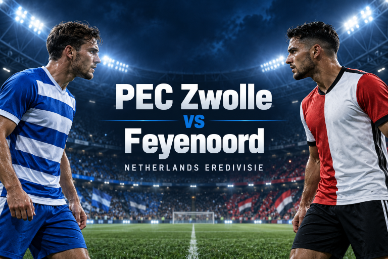 PEC Zwolle vs Feyenoord Netherlands Eredivisie Prediction