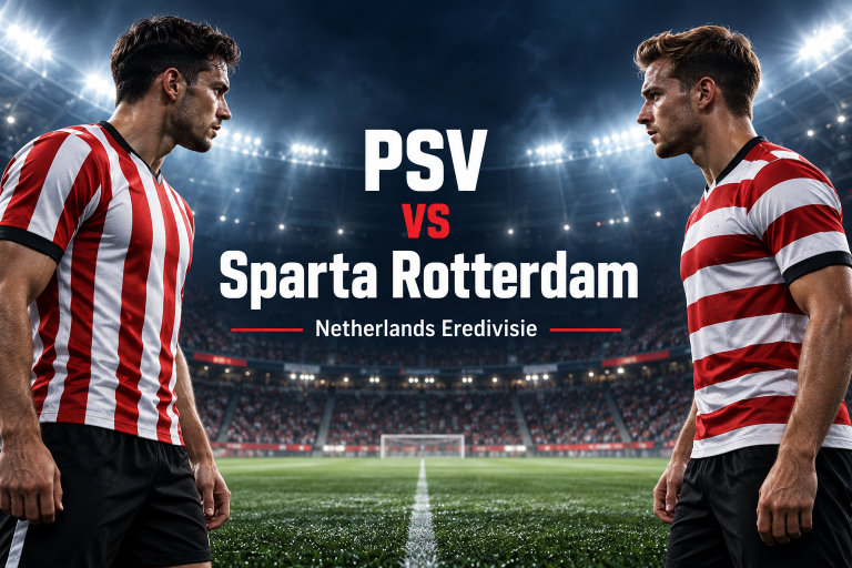 PSV vs Sparta Rotterdam Netherlands Eredivisie Prediction