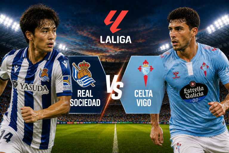 Real Sociedad vs Celta Vigo LaLiga Prediction