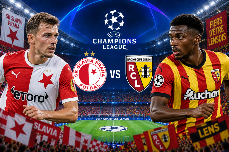 Slavia Prague vs Lens UEFA Champions League Prediction