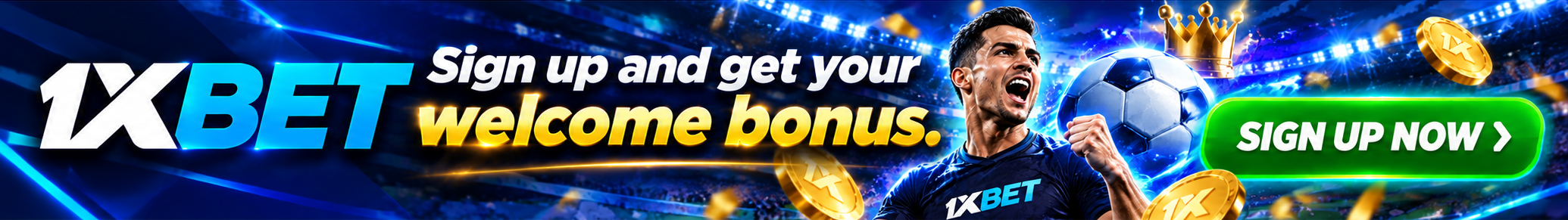 1XBET sponsored offer