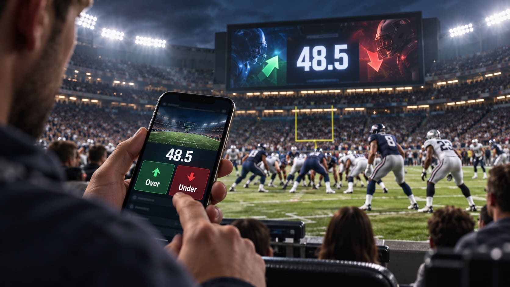 NFL totals explained: over and under points scoring