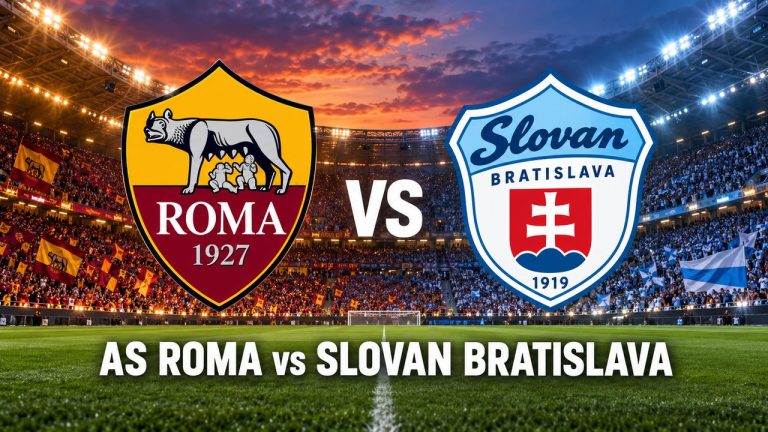 AS Roma vs Slovan Bratislava