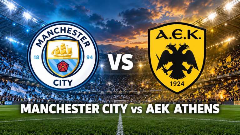 Manchester City vs AEK Athens